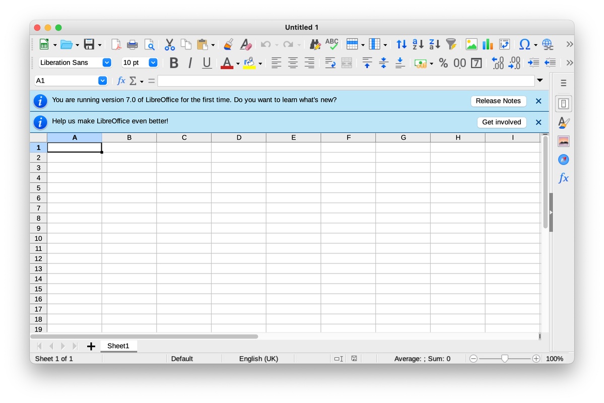 LibreOffice 7.5.1 for Mac Screenshot 2