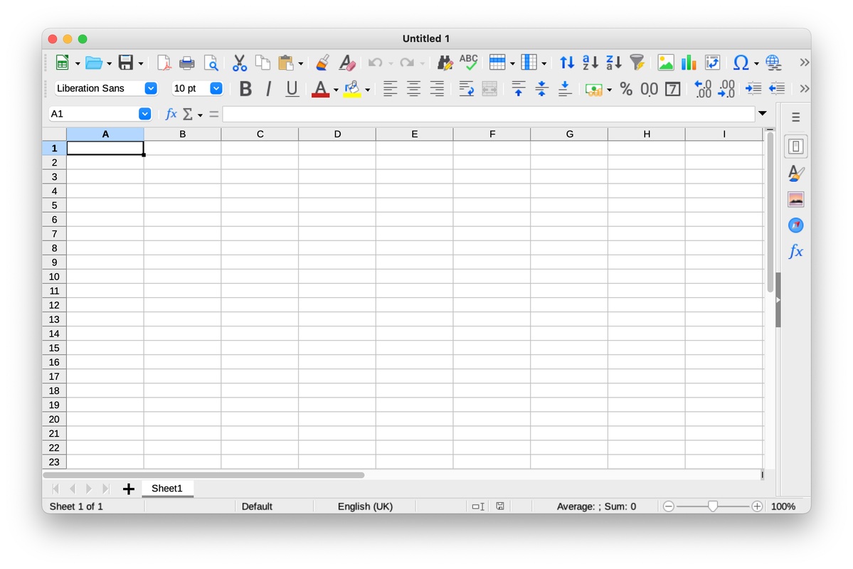 LibreOffice 7.5.1 for Mac Screenshot 3