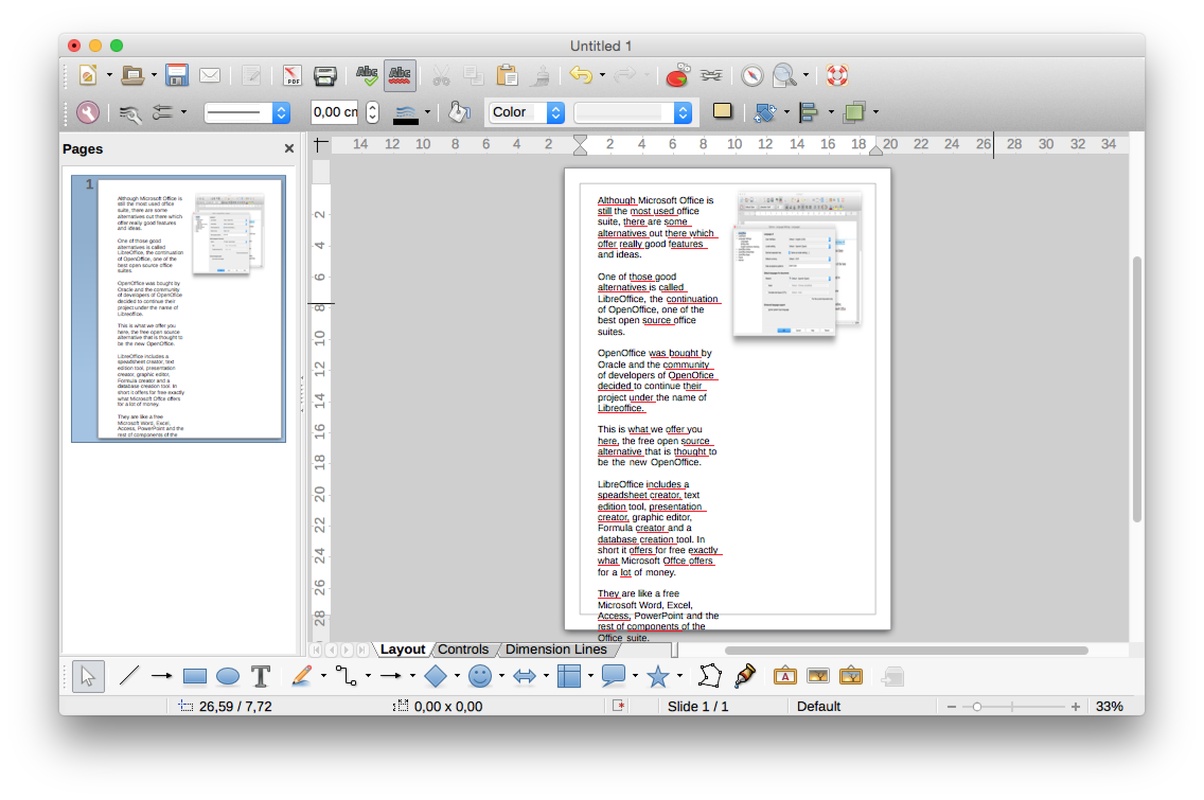 LibreOffice 7.5.1 for Mac Screenshot 8