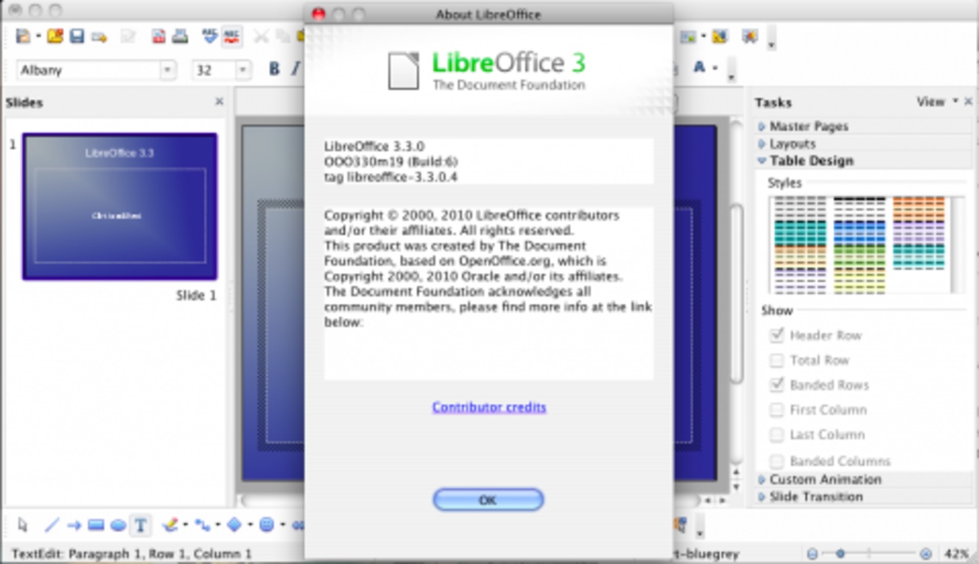 LibreOffice 7.5.1 for Mac Screenshot 9