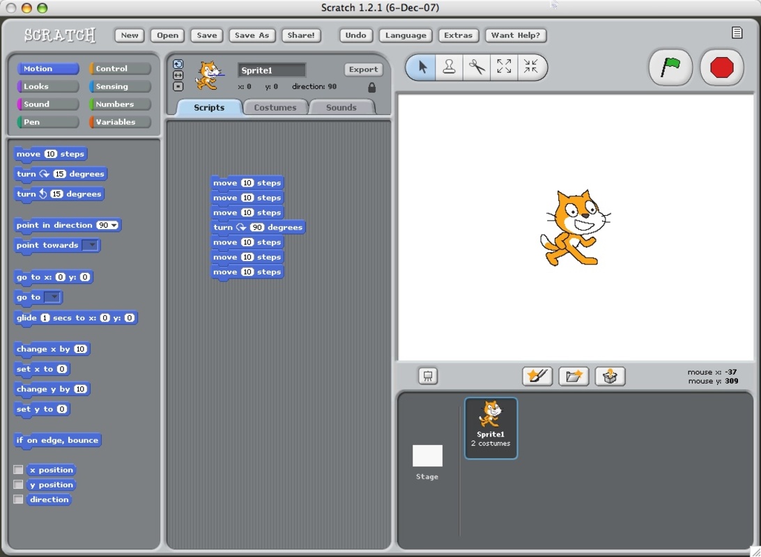 Scratch 3.29.1 for Mac Screenshot 1