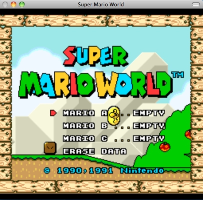 Snes9X 1.62.3 feature
