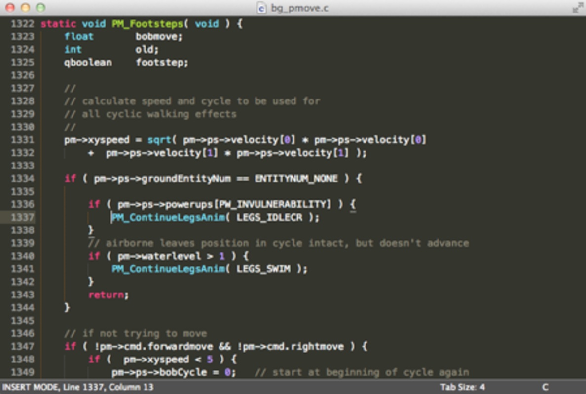 Sublime Text 2 4144 for Mac Screenshot 1
