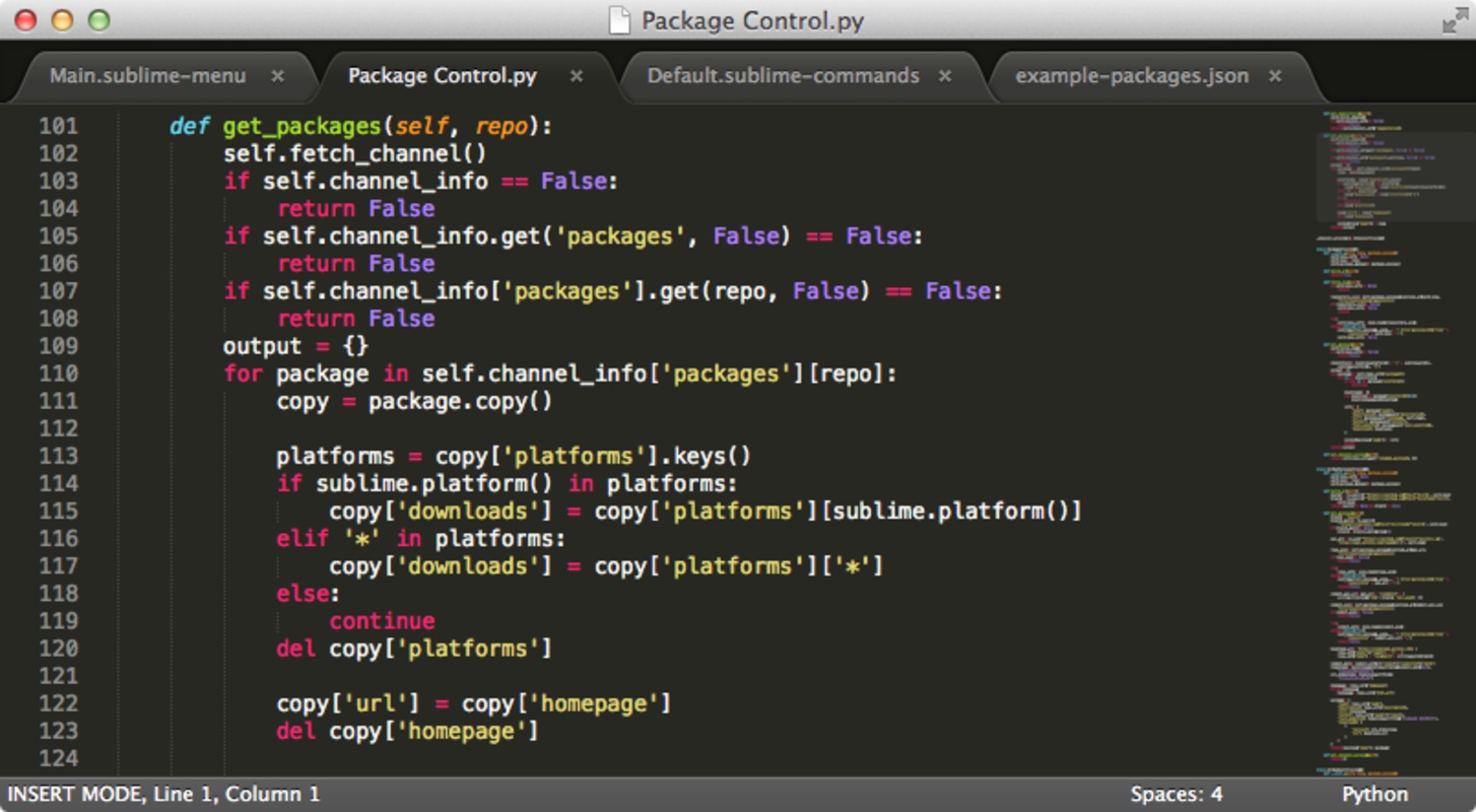 Sublime Text 2 4144 for Mac Screenshot 3