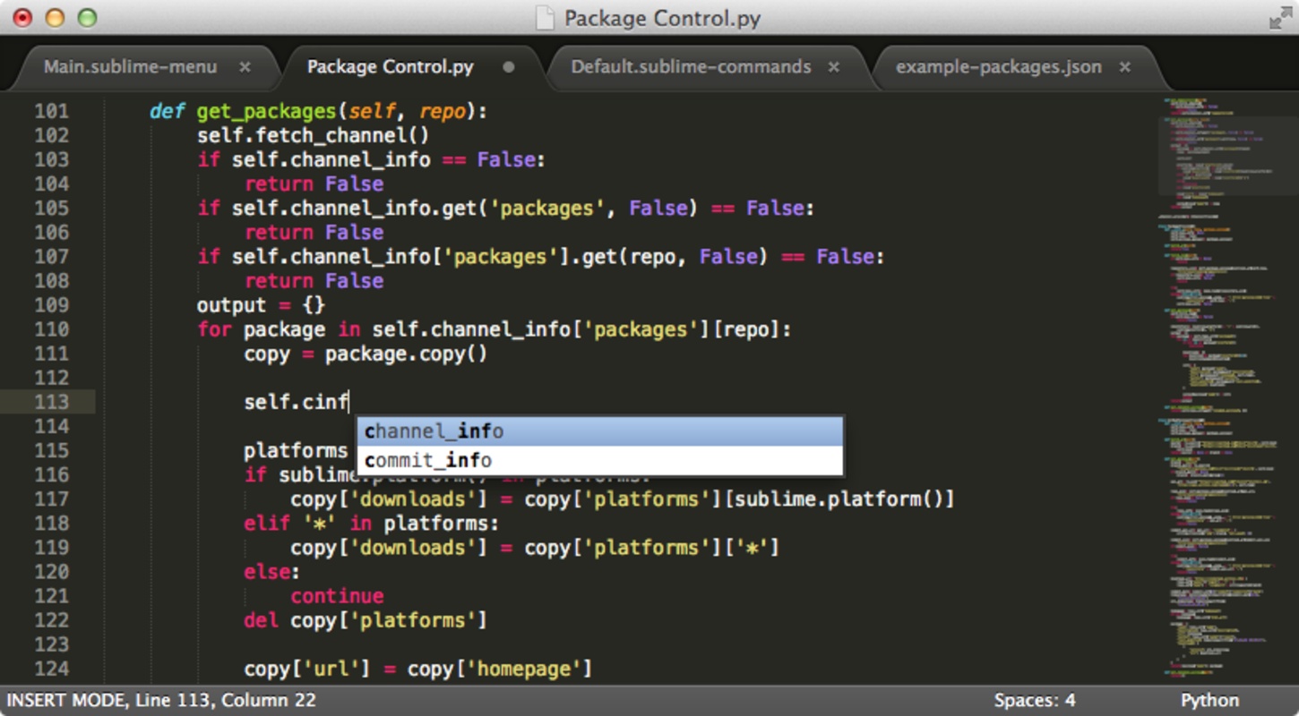 Sublime Text 2 4144 for Mac Screenshot 4