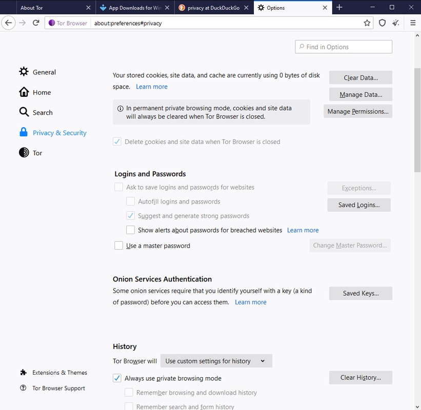 Tor Browser 12.0.4 for Mac Screenshot 1