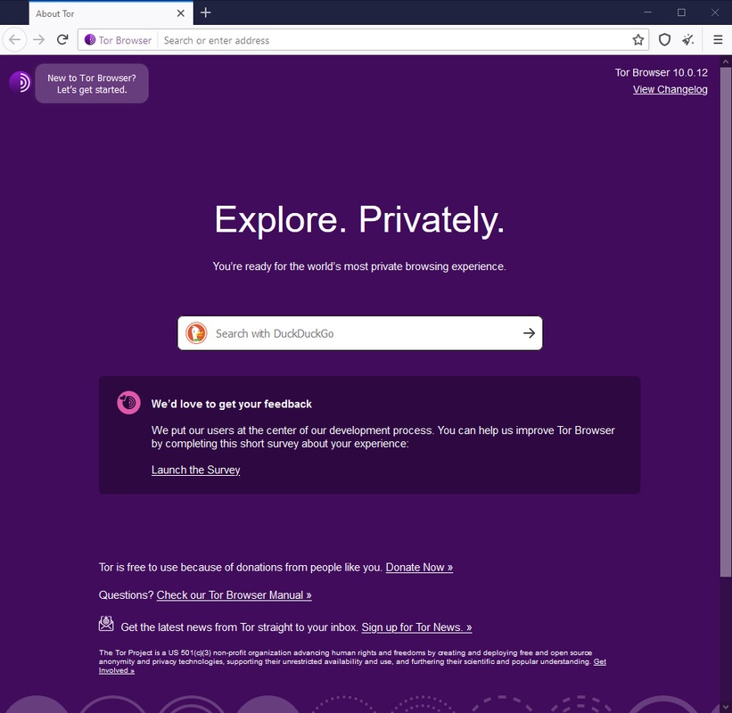 Tor Browser 12.0.4 for Mac Screenshot 3