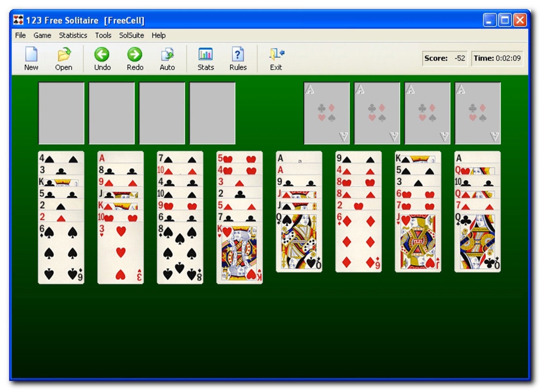 123 Free Solitaire 12.1.0.0 feature