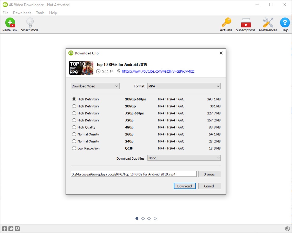 4k Video Downloader 4.23.1.5220 for Windows Screenshot 2