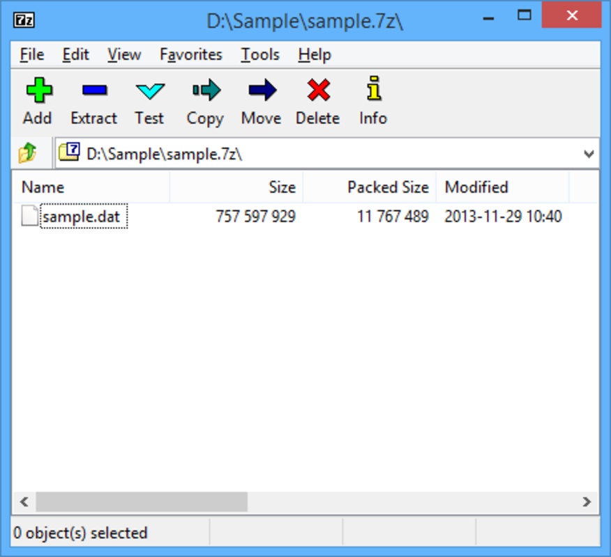 7-Zip 22.01 for Windows Screenshot 2