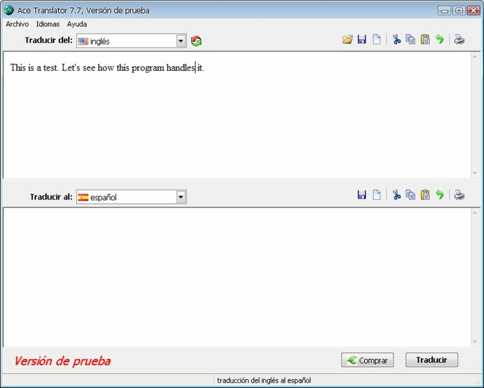 Ace Translator 15.0 for Windows Screenshot 4