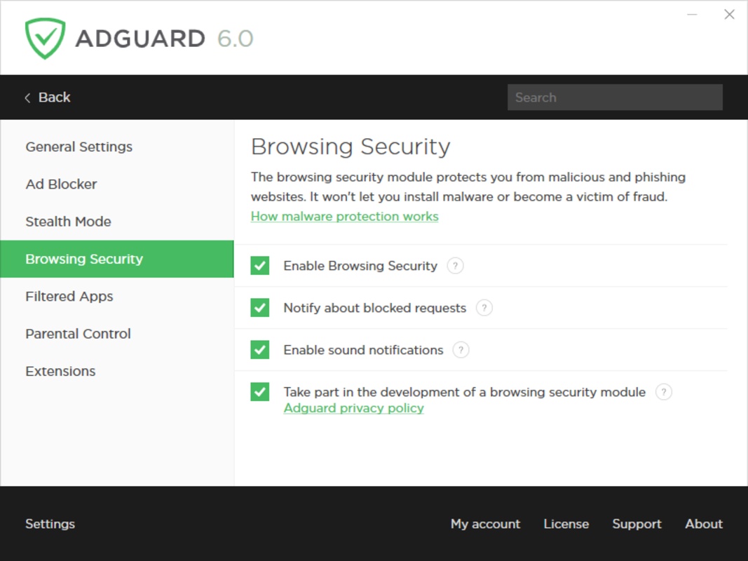Adguard 7.11 for Windows Screenshot 7