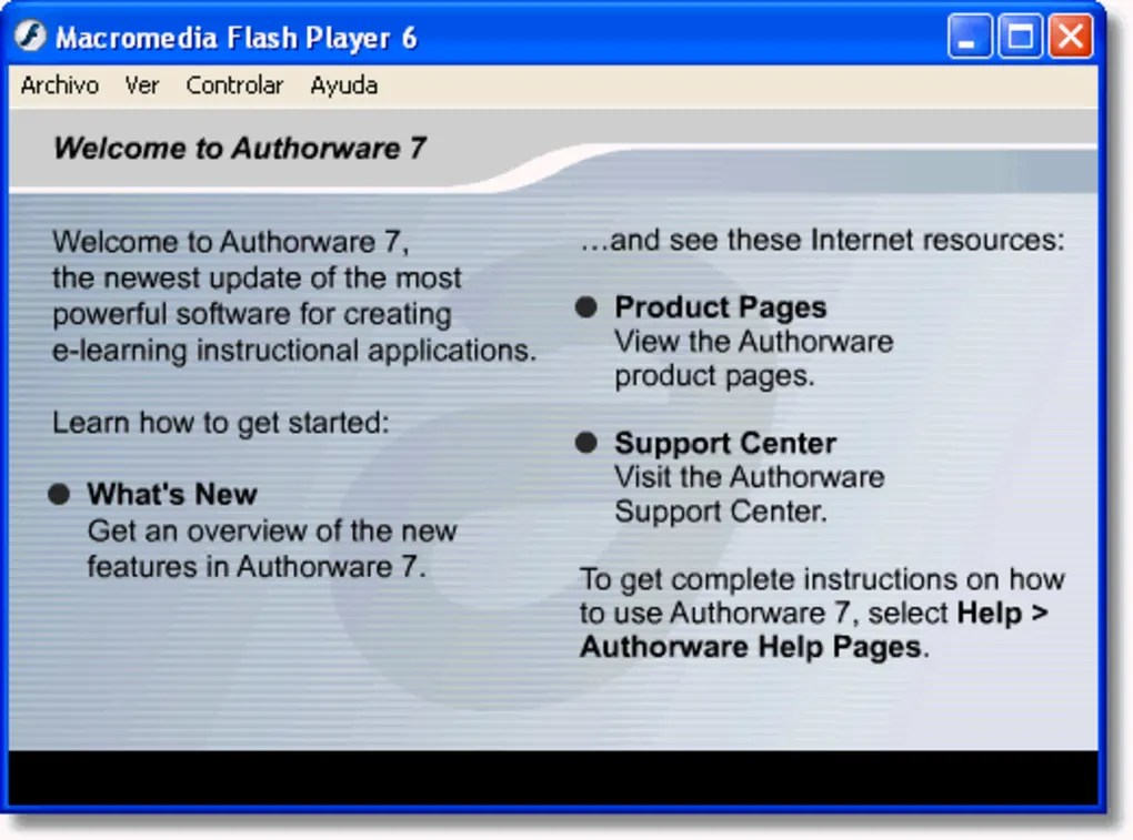 Adobe Authorware 7 for Windows Screenshot 3
