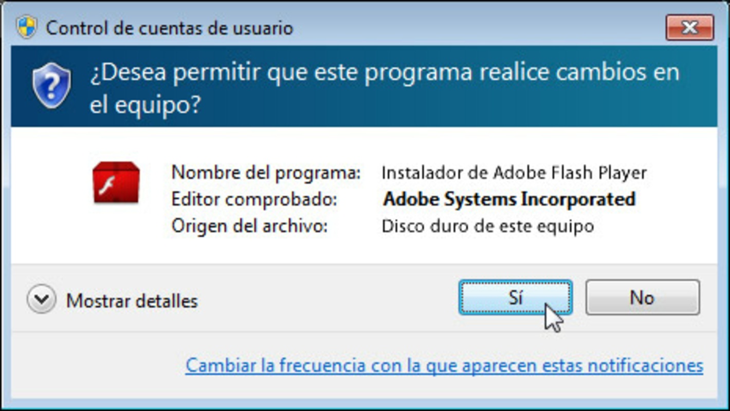 Adobe Flash Player (for IE) 32.0.0.363 feature