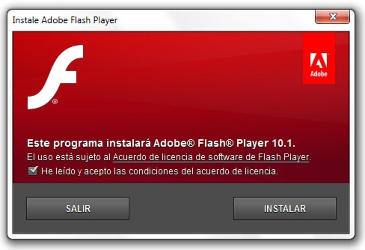 Adobe Flash Player Squared feature