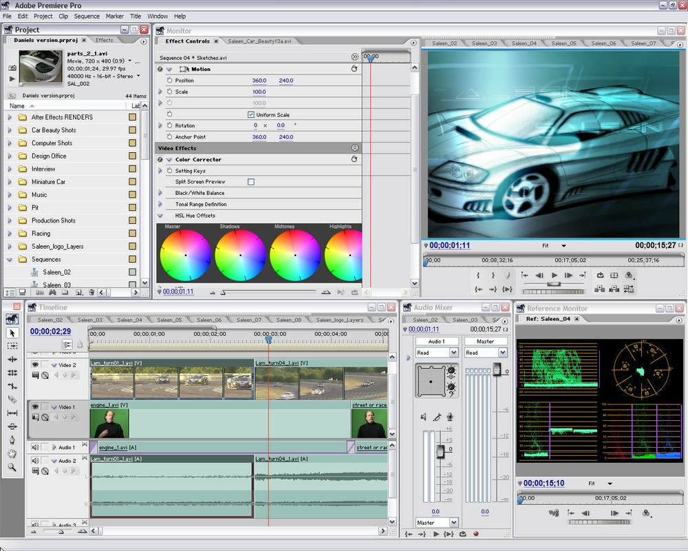Adobe Premiere Pro 1.5 for Windows Screenshot 1
