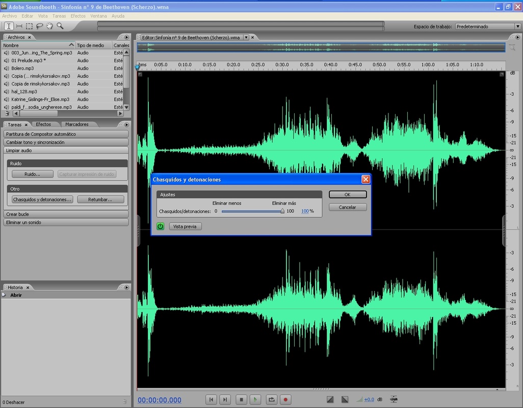 Adobe Soundbooth CS5 CS3 for Windows Screenshot 1