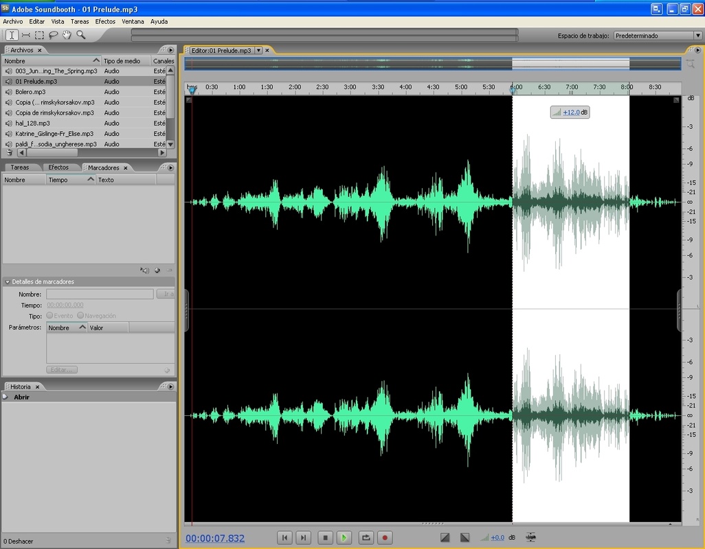 Adobe Soundbooth CS5 CS3 for Windows Screenshot 2