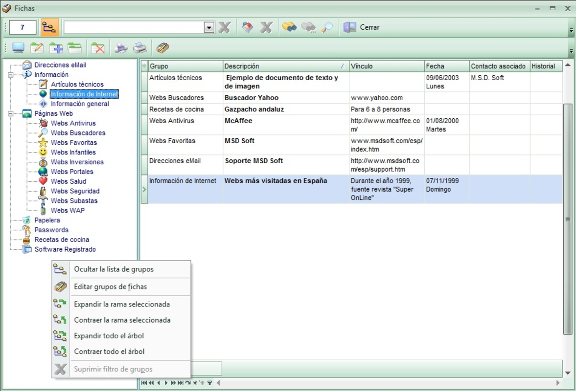 Agenda MSD 13.7 for Windows Screenshot 4