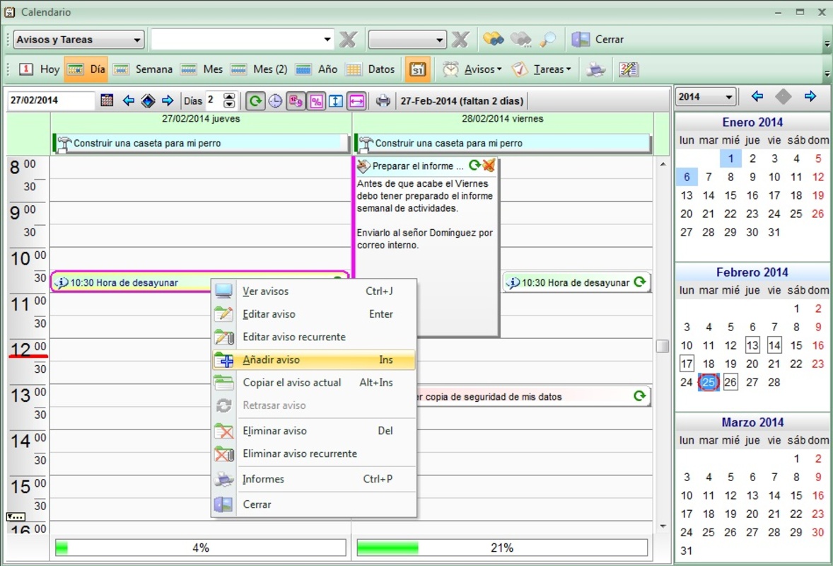 Agenda MSD 13.7 for Windows Screenshot 8