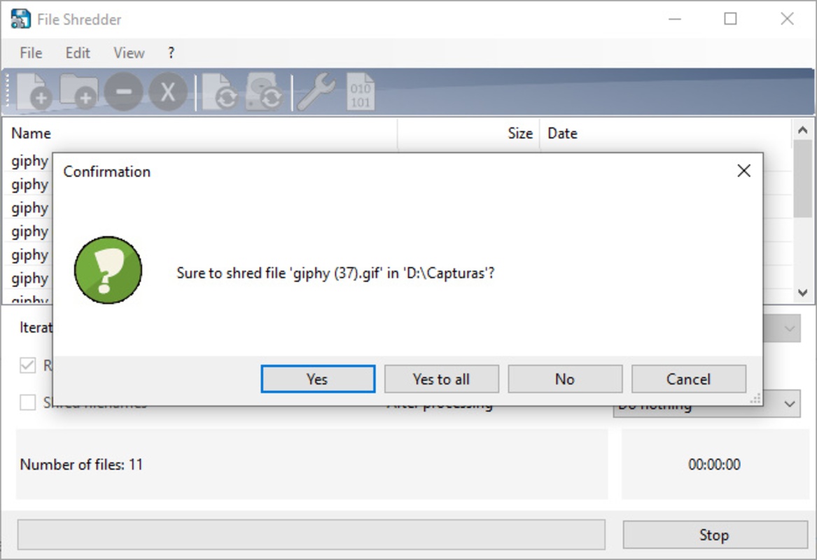 Alternate File Shredder 2.750 for Windows Screenshot 2