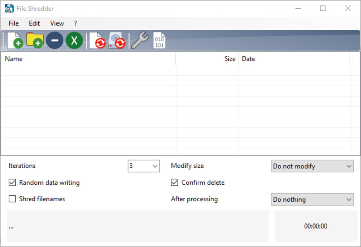 Alternate File Shredder 2.750 for Windows Screenshot 5