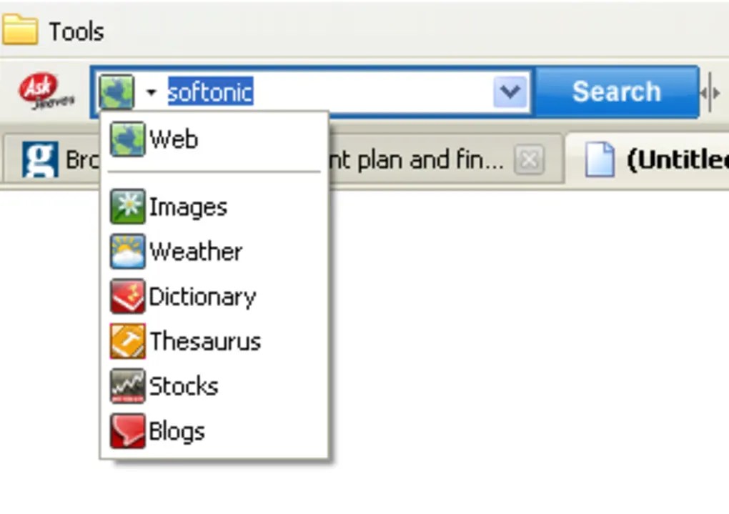 Ask.Com Toolbar 3.3.5.133 for Windows Screenshot 1