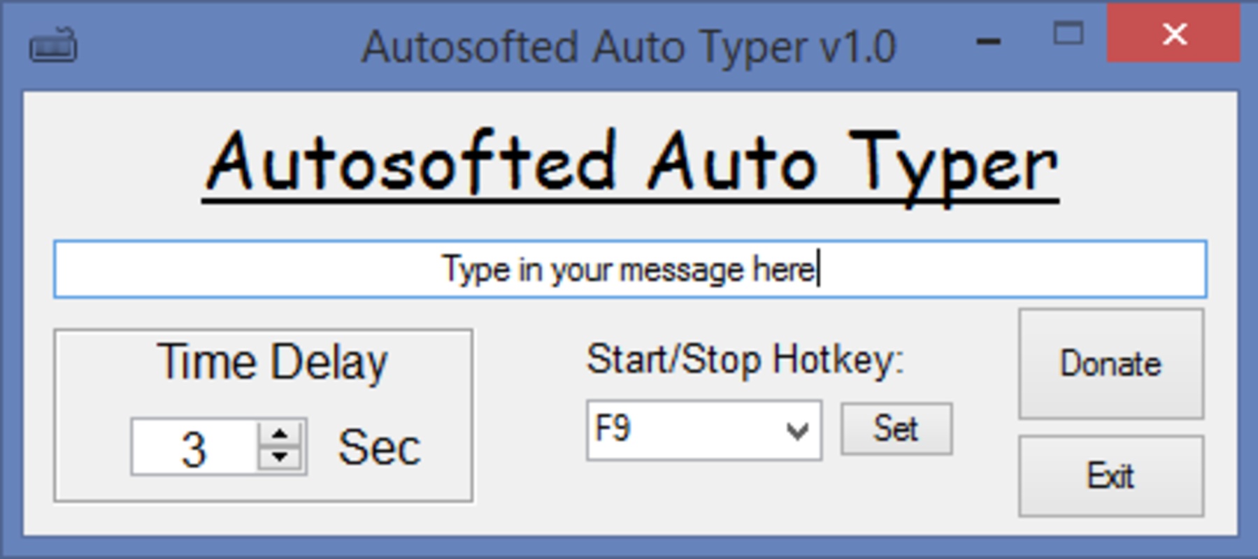 Auto Typer 34.1.1 for Windows Screenshot 3