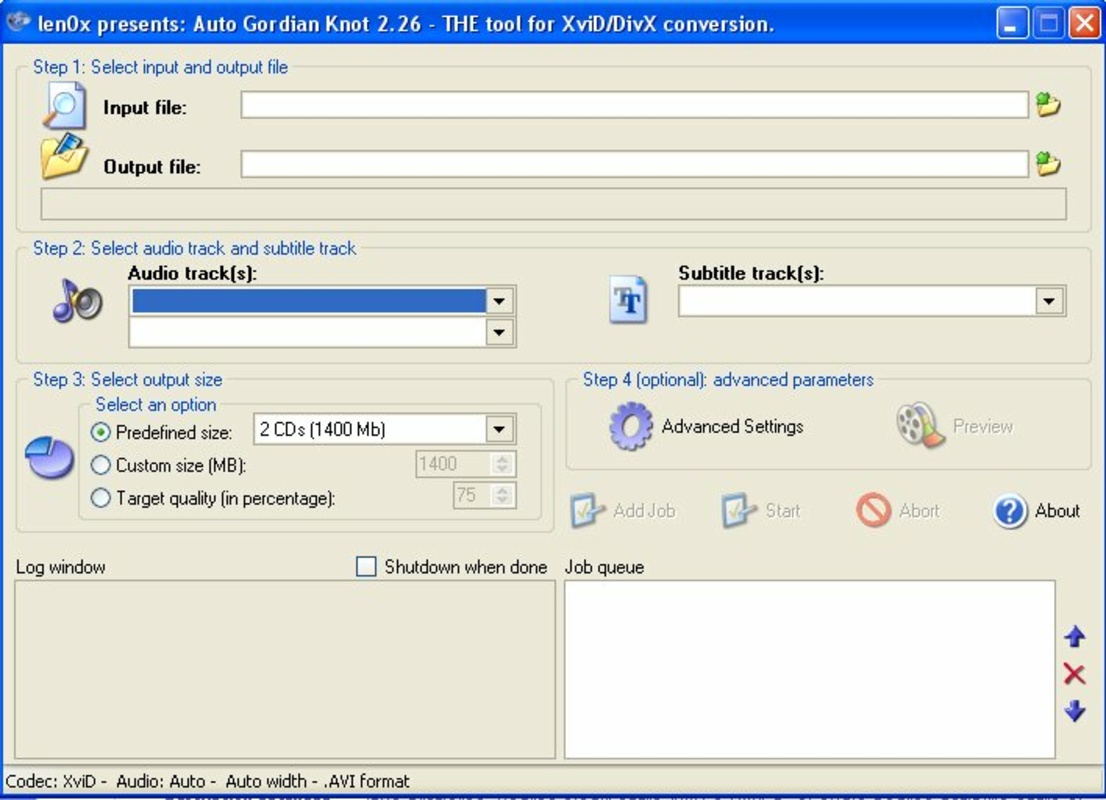 AutoGK 2.48 for Windows Screenshot 2