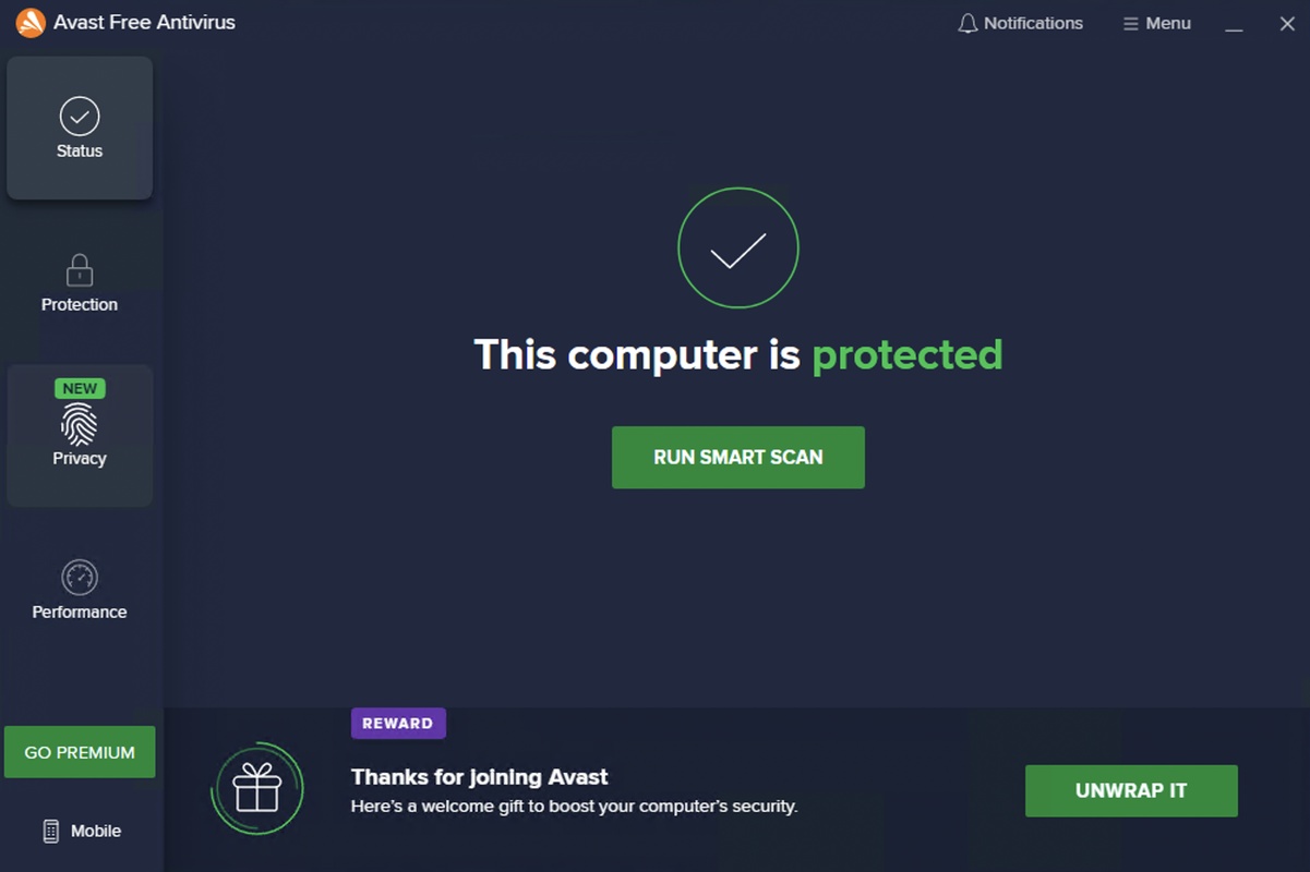 Avast Free Antivirus 23.1 for Windows Screenshot 2