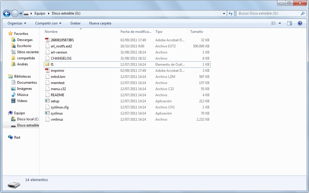 AVG Rescue USB 120.11 for Windows Screenshot 1