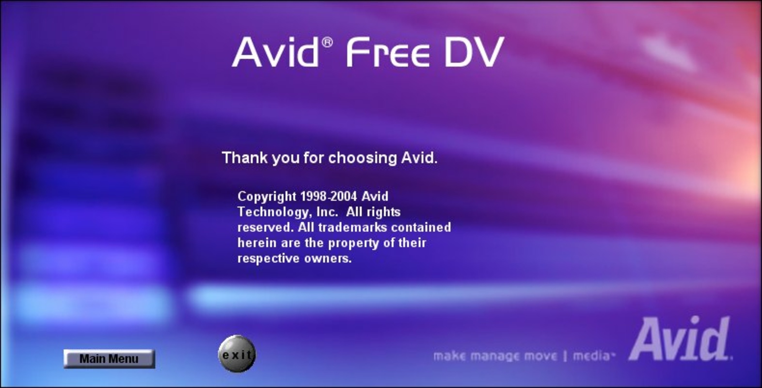 Avid Free DV 1.6.1 feature