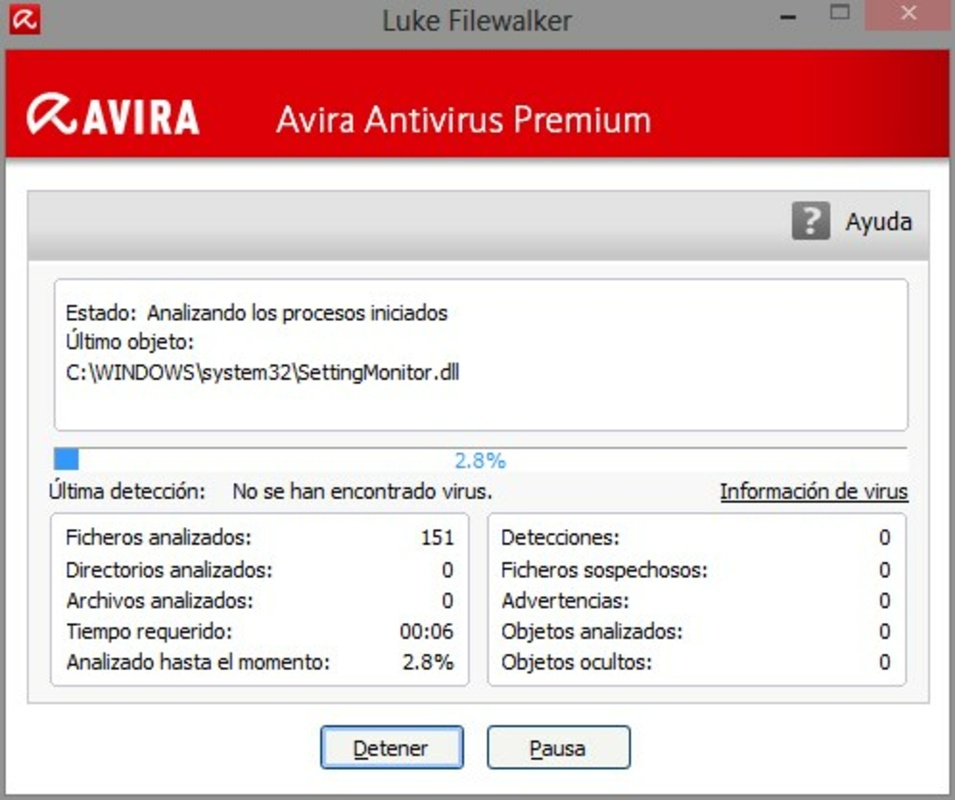 Avira Free Antivirus 2013 for Windows Screenshot 5