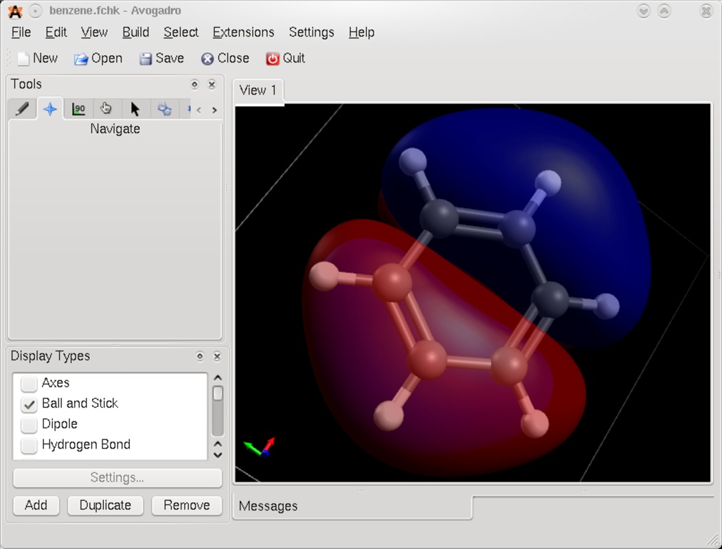 Avogadro 1.2.0n for Windows Screenshot 1
