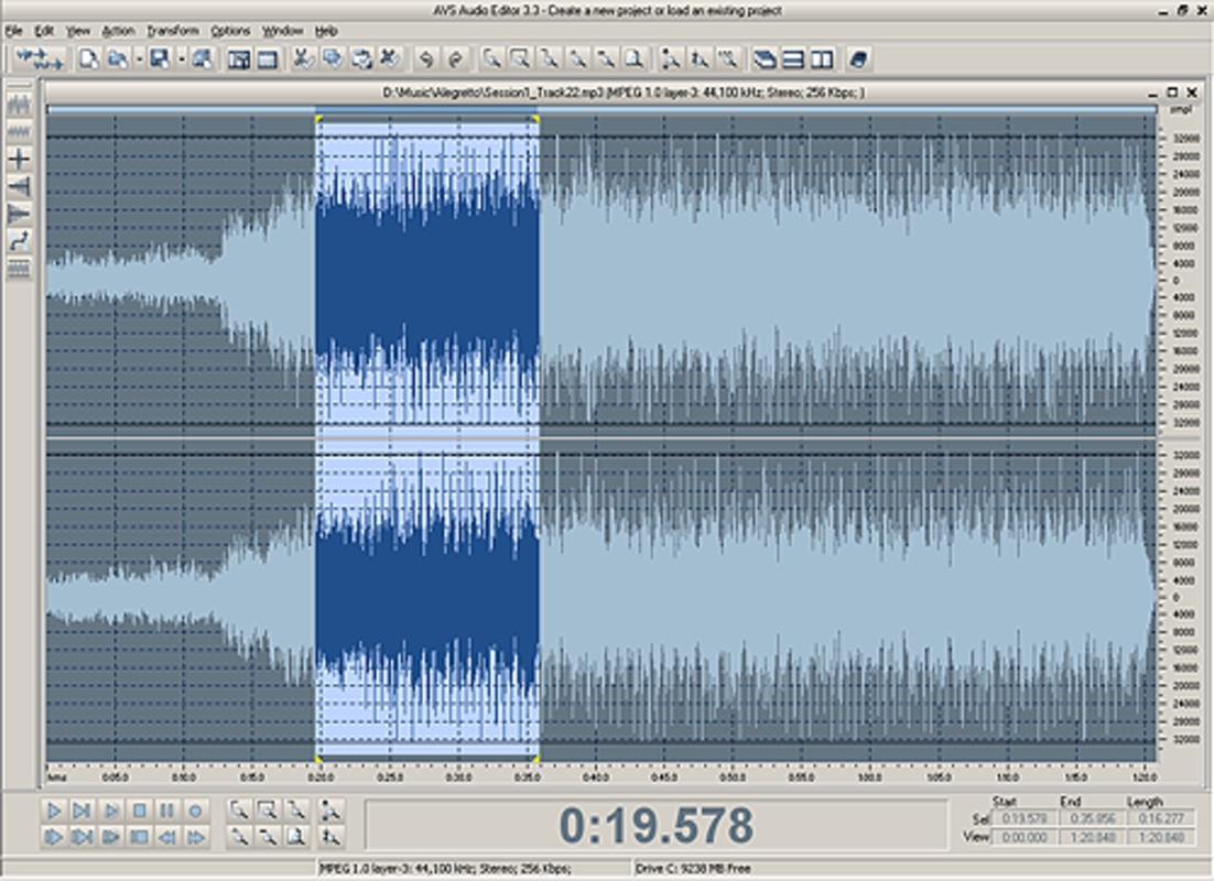 AVS Audio Editor 10.3.1.566 for Windows Screenshot 3