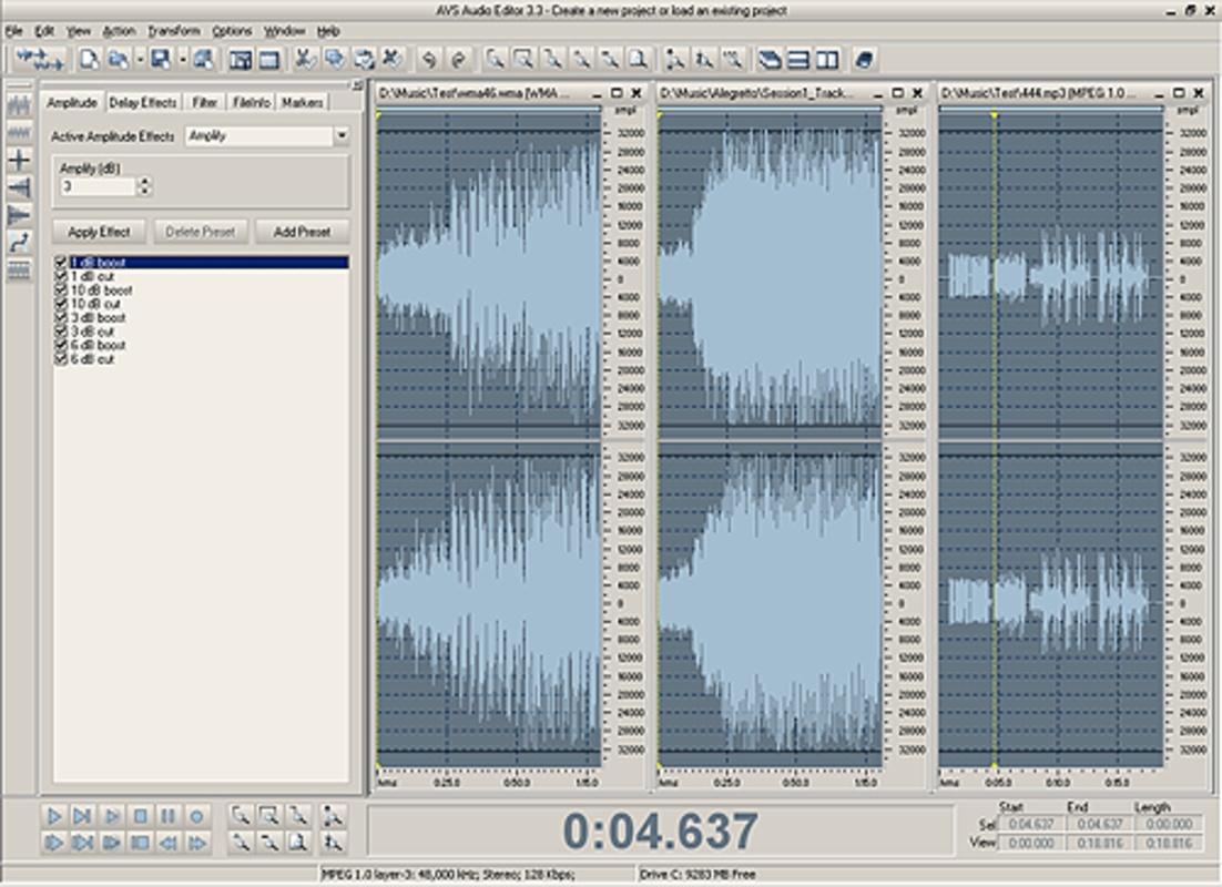 AVS Audio Editor 10.3.1.566 for Windows Screenshot 5