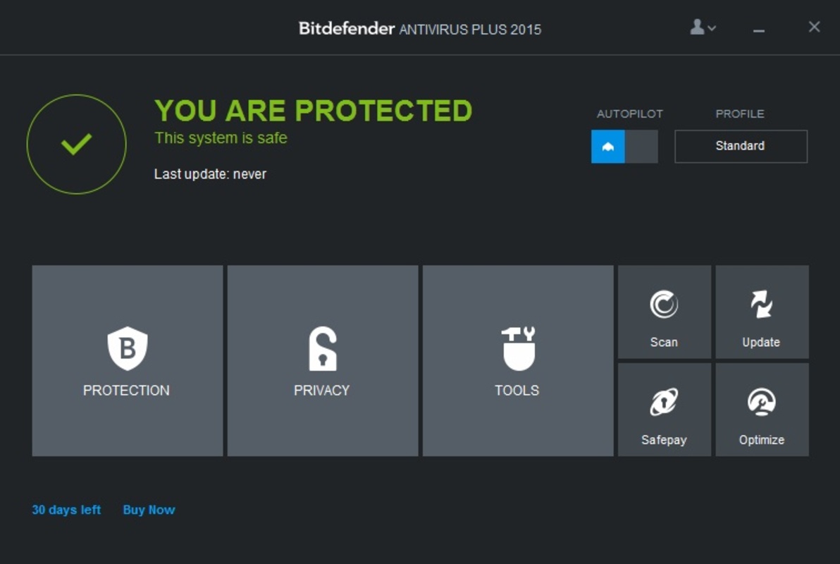 Bitdefender Antivirus Plus 2021 Build 26.0.23.80 for Windows Screenshot 1