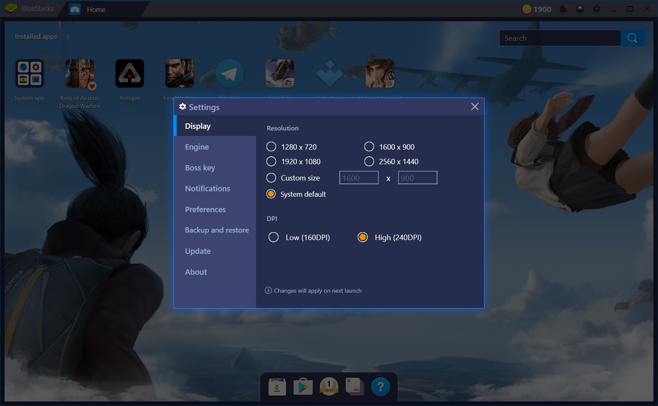 BlueStacks App Player 5.21.1001 for Windows Screenshot 5