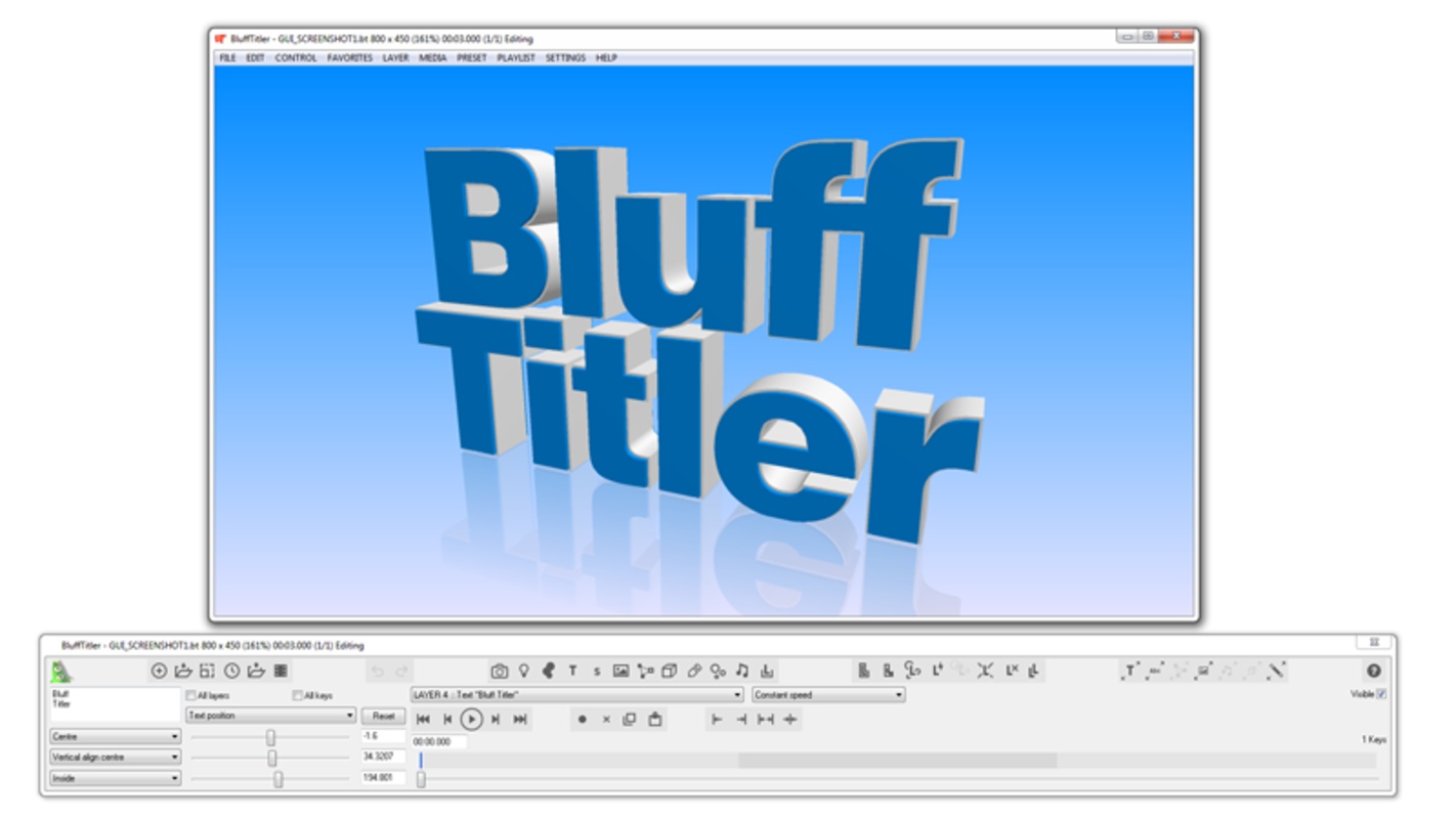BluffTitler 16.1.0.2 for Windows Screenshot 5