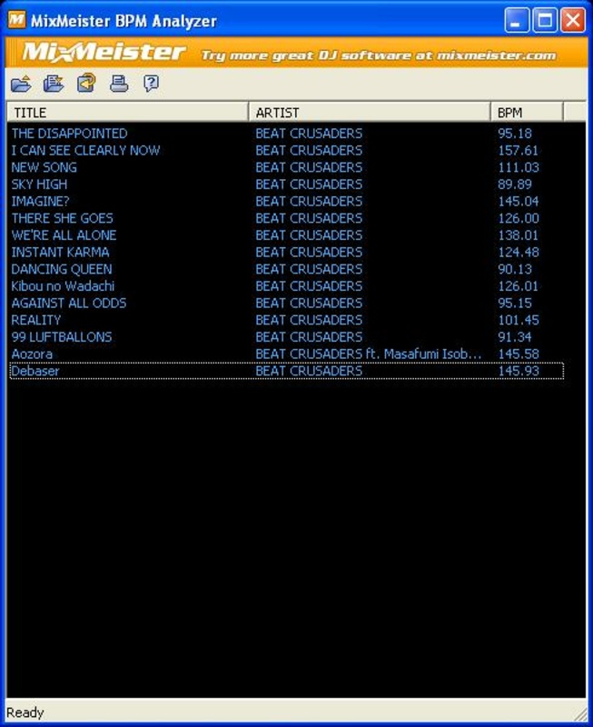 BPM Analyzer 1.0 for Windows Screenshot 1
