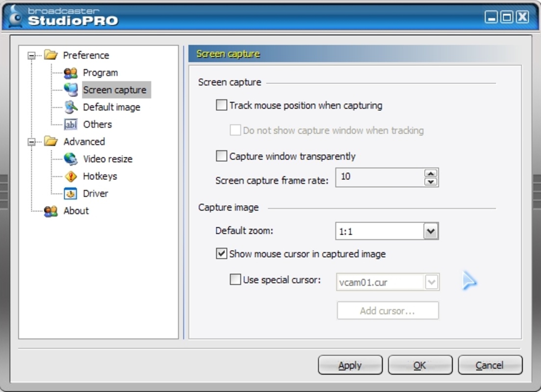 Broadcaster StudioPro 1.3.0 for Windows Screenshot 2