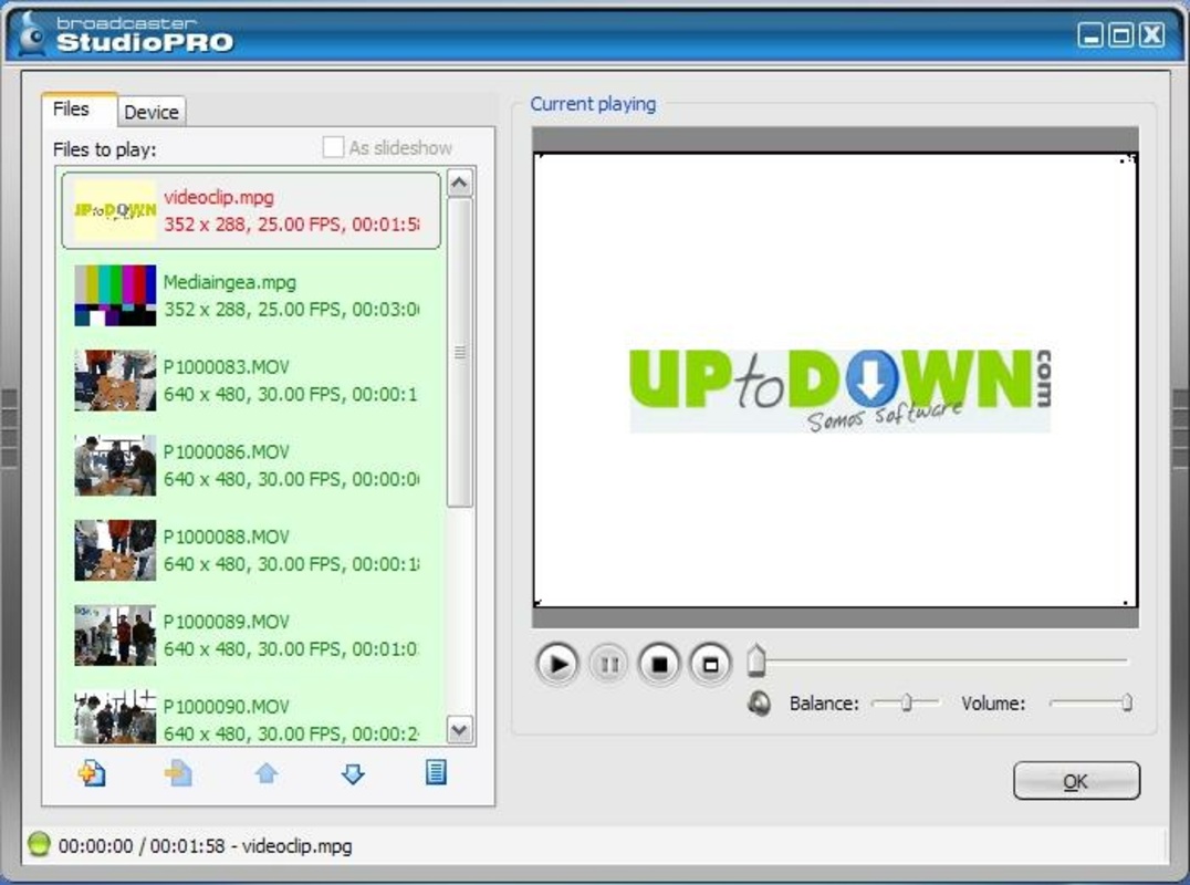 Broadcaster StudioPro 1.3.0 for Windows Screenshot 5