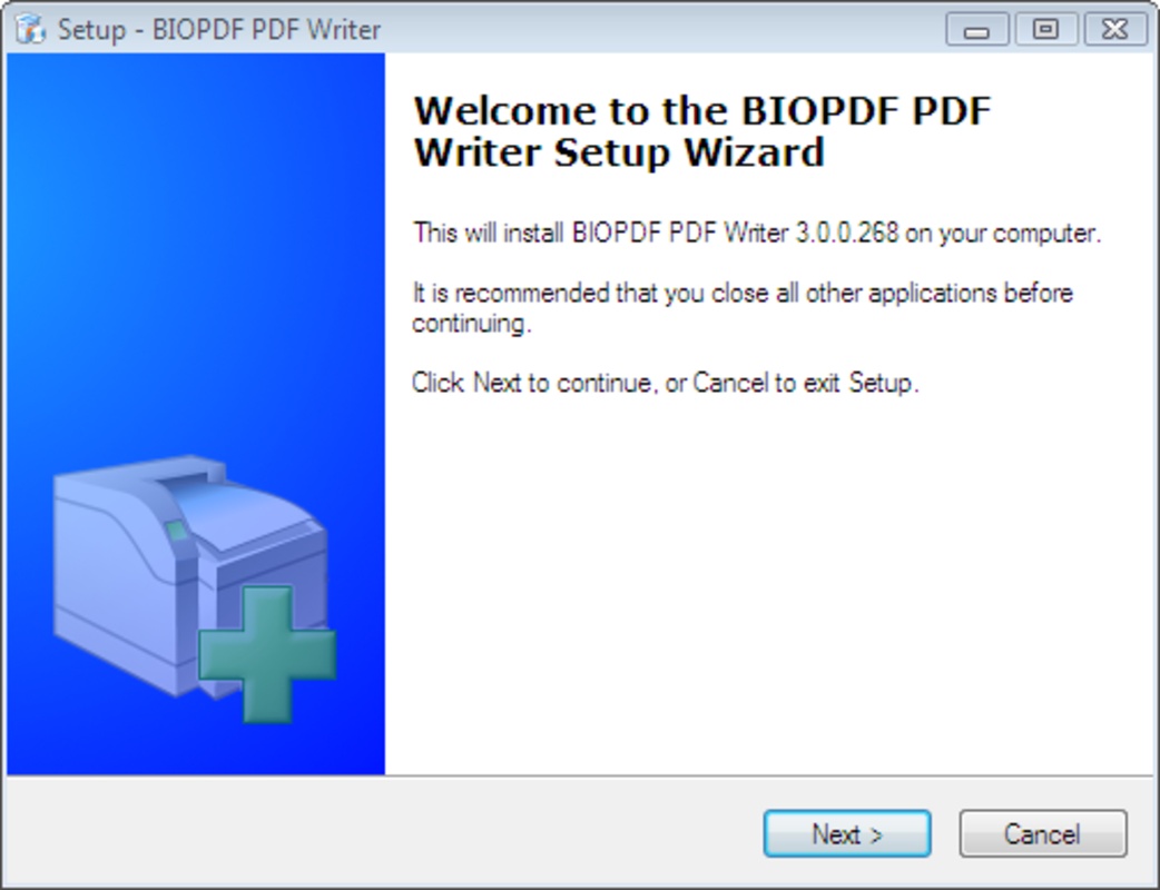 BullZip PDF Printer 14.2.0.2955 for Windows Screenshot 1