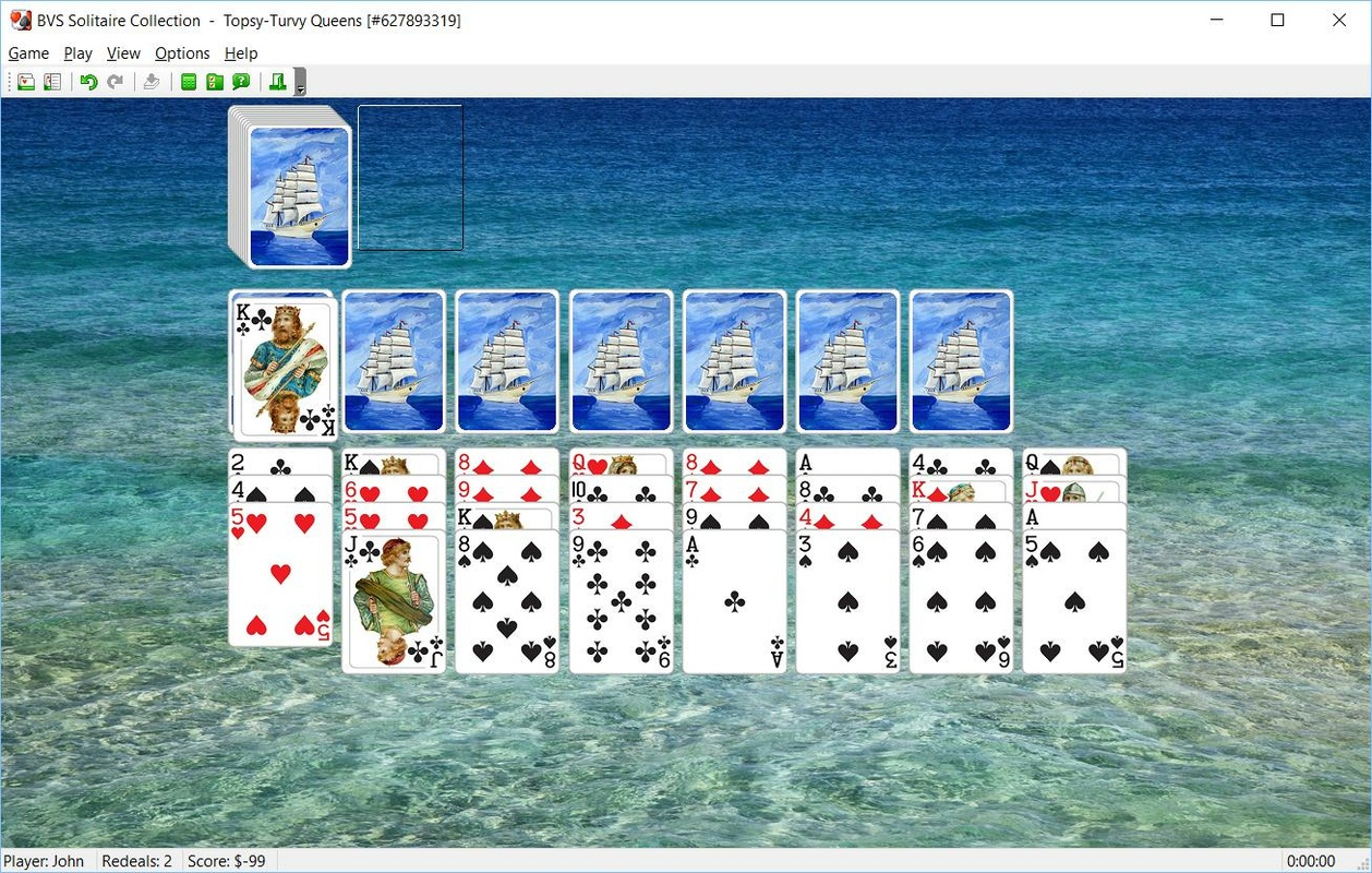BVS Solitaire Collection 8.5 for Windows Screenshot 1