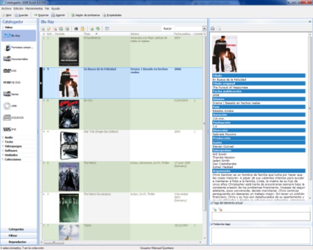 Catalogador 2014 build 8.0.104 for Windows Screenshot 1