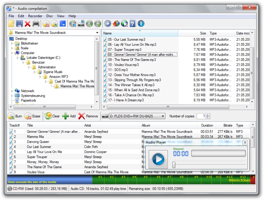 CDBurnerXP 4.5.8.7128 for Windows Screenshot 5