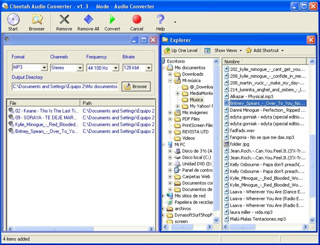 Cheetah Audio Converter 1.3 for Windows Screenshot 2