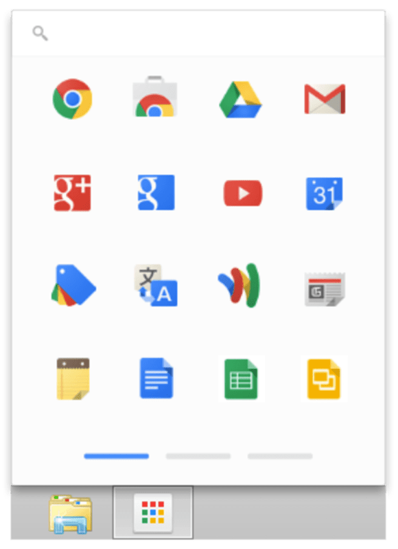 Chrome App Launcher feature