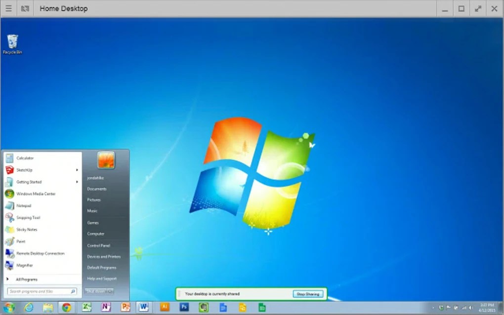 Chrome Remote Desktop 1.5 for Windows Screenshot 7