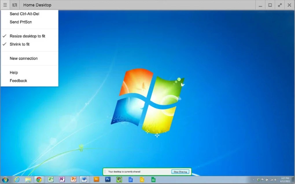 Chrome Remote Desktop 1.5 for Windows Screenshot 8